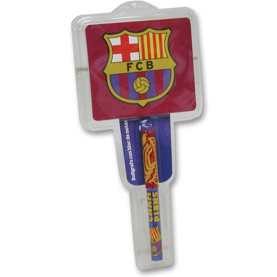 FCBARCELONA BOLÍGRAFO CON BLOC DE NOTAS image 0