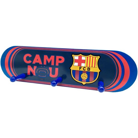 FCBARCELONA FC  BARCELONA PERCHERO DE PARED DE MADERA image 0