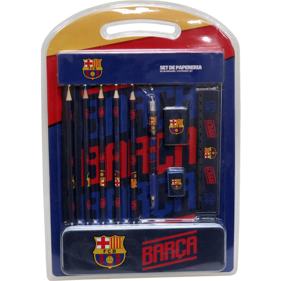 FCBARCELONA SET DE PAPELERÍA CON ESTUCHE DE METAL image 0