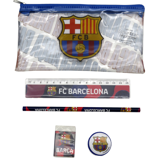 FCBARCELONA PORTATODO C/ MATERIAL ESCOLAR image 2
