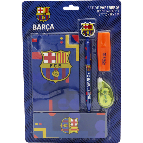 FCBARCELONA SET DE PAPELERÍA CON BLOCK DE NOTAS image 0