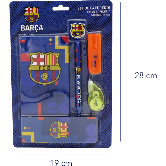 FCBARCELONA SET DE PAPELERÍA CON BLOCK DE NOTAS image 2