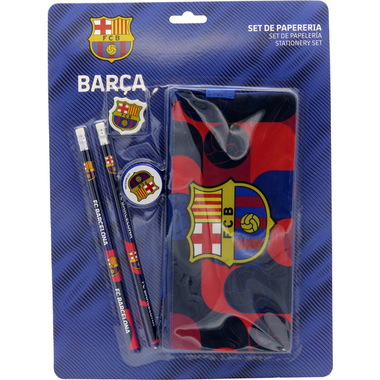 FCBARCELONA SET DE PAPELERÍA PORTATODO TRIPLE image 0