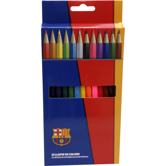 FCBARCELONA 12 LÁPICES DE COLORES image 0