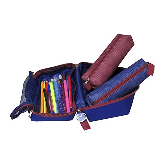 FCBARCELONA PORTATODO 3 EN 1 CON MATERIAL ESCOLAR image 3