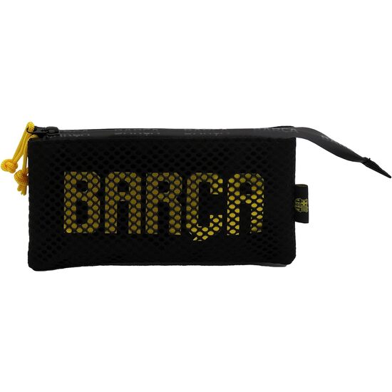 FCBARCELONA PORTATODO TRIPLE CON 5 COMPARTIMENTOS RED image 0