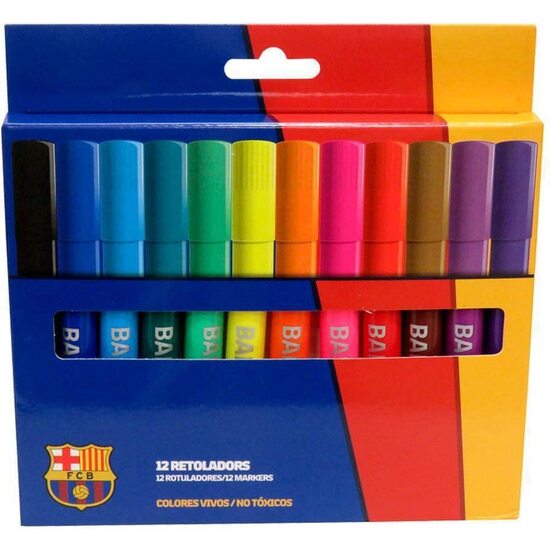 FCBARCELONA 12 ROTULADORES DE COLORES image 0