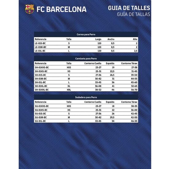 FCBARCELONA SUDADERA PARA PERRO  TALLA L image 4