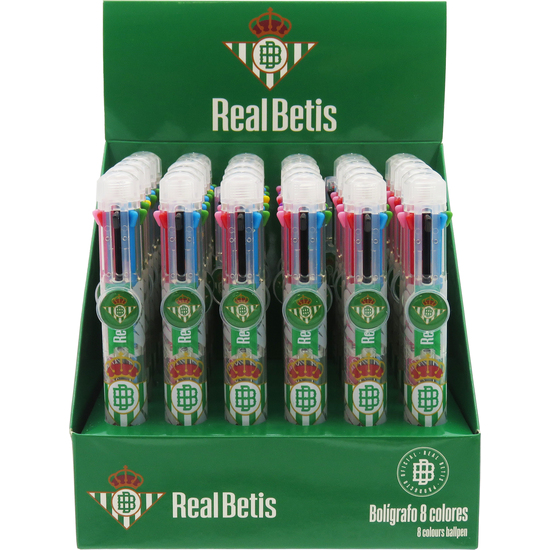 BETIS BALOMPIÉ BOLÍGRAFO 8 COLORES image 5