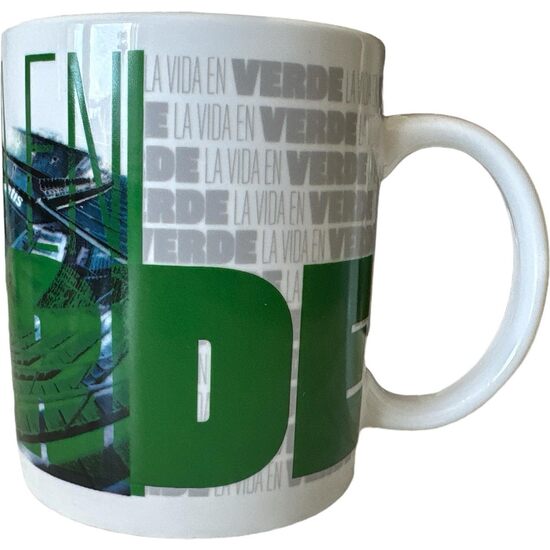 BETIS BALOMPIÉ TAZA CERÁMICA LA VIDA EN VERDE image 2