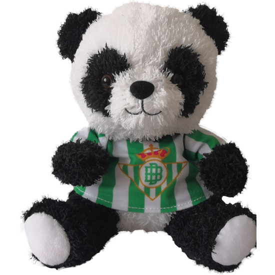 BETIS BALOMPIÉ PELUCHE PANDA 20CM CON CAMISETA image 0