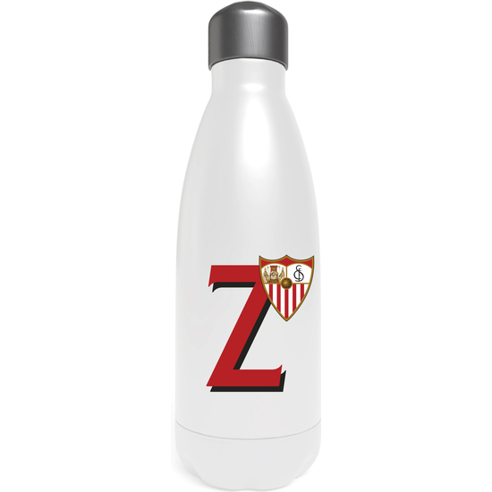 SEVILLA BOTELLA PERSONALIZABLE BLANCA DE ACERO 550ML LETRA Z image 0