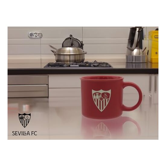 SEVILLA F.C. TAZA JUMBO GRABADA  EN CAJA image 4