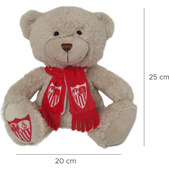 SEVILLA  OSITO DE PELUCHE 25 CM CON BUFANDA image 5