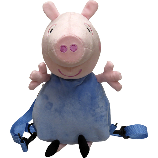 MOCHILA PELUCHE 3D PEPPA PIG - GEORGE image 0