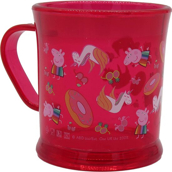 TAZA TRANSLÚCIDA PEPPA PIG image 3