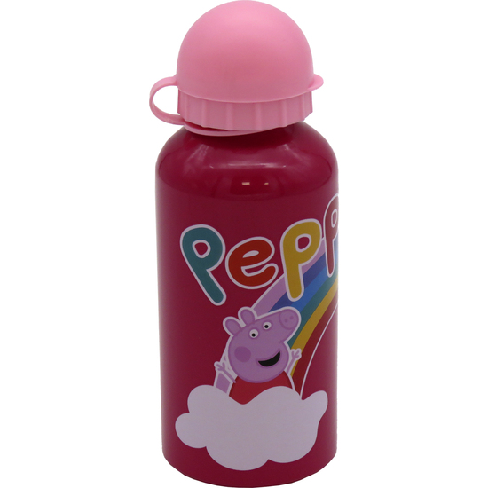 BOTELLA DE ALUMINIO DE 400  ML PEPPA PIG image 0