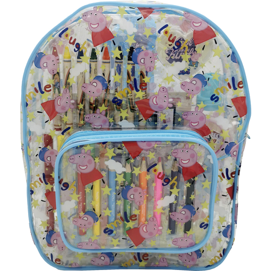PEPPA PIG SET DE ACTIVIDADES 42 PIEZAS EN MOCHILA image 0