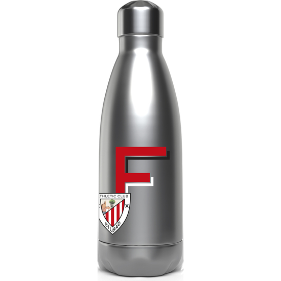 ATHLETIC CLUB BOTELLA PERSONALIZABLE DE ACERO 550ML LETRA F image 0