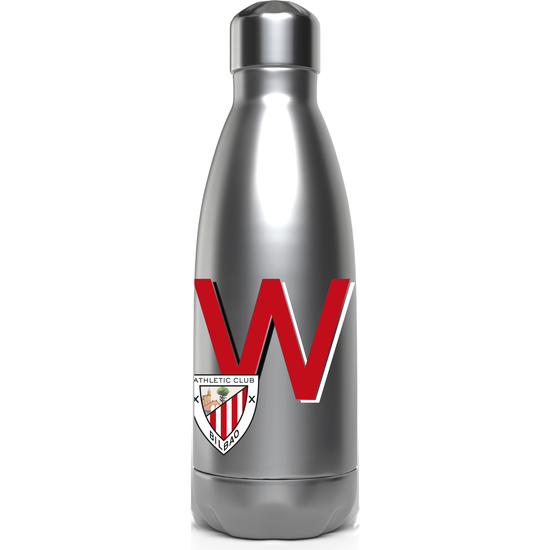 ATHLETIC CLUB BOTELLA PERSONALIZABLE DE ACERO 550ML LETRA W image 0
