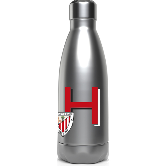 ATHLETIC CLUB BOTELLA PERSONALIZABLE DE ACERO 550ML LETRA H image 0