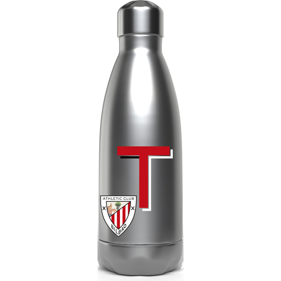 ATHLETIC CLUB BOTELLA PERSONALIZABLE DE ACERO 550ML LETRA T image 0