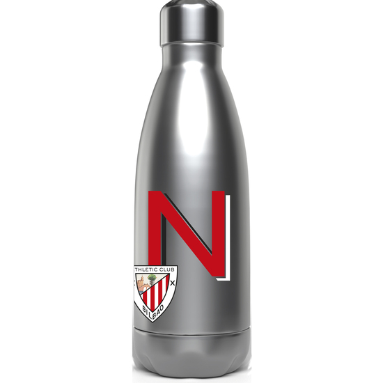 ATHLETIC CLUB BOTELLA PERSONALIZABLE DE ACERO 550ML LETRA N image 0