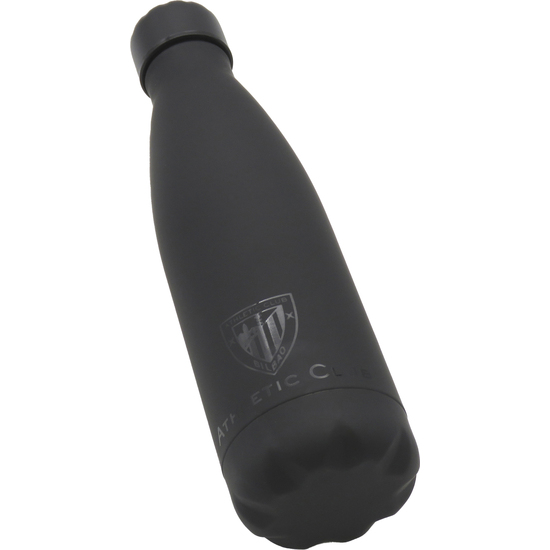 ATHLETIC CLUB BOTELLA NEGRA RUBBERIZADA DE DOBLE PARED - LEÓN BARNIZ image 2