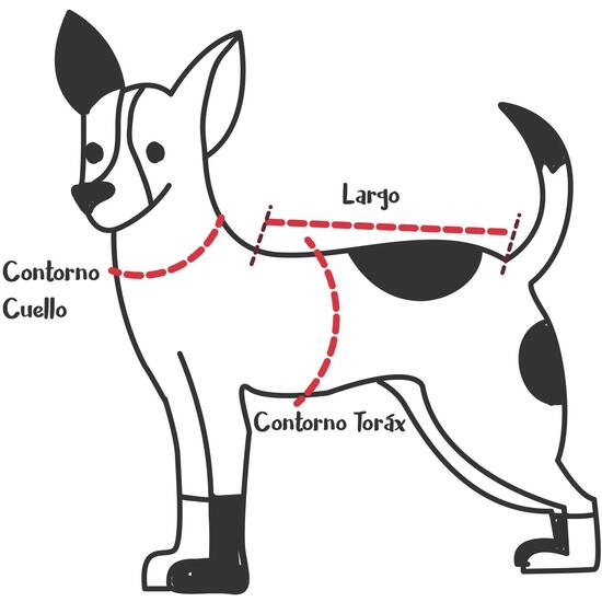 ATHLETIC CLUB CHUBASQUERO PARA PERROS TALLA XS image 7