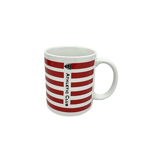 ATHLETIC CLUB TAZA CERÁMICA CON RAYAS Y ESCUDO image 1