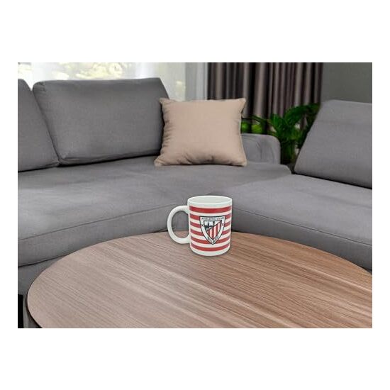 ATHLETIC CLUB TAZA CERÁMICA CON RAYAS Y ESCUDO image 2