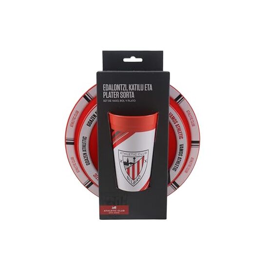 ATHLETIC CLUB SET MENAJE 3 PIEZAS image 0