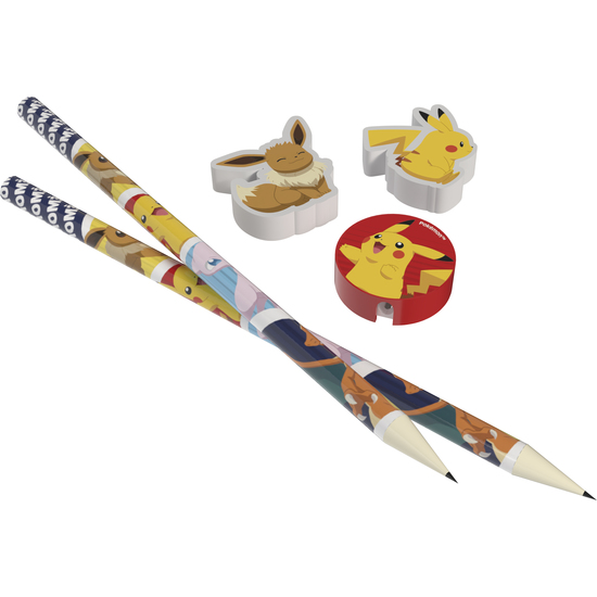 POKÉMON SET 5 PIEZAS DE PAPELERÍA image 1