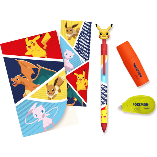 POKÉMON SET DE PAPELERÍA CON BLOCK DE NOTAS image 1