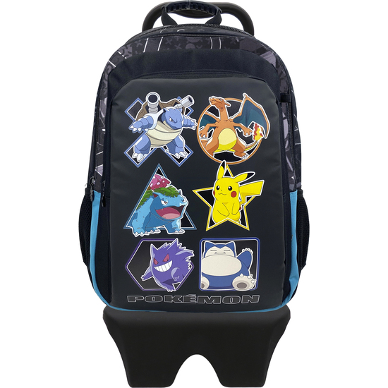 POKÉMON MOCHILA 43 CM CON TROLLEY EXTRAIBLE - GEO image 0