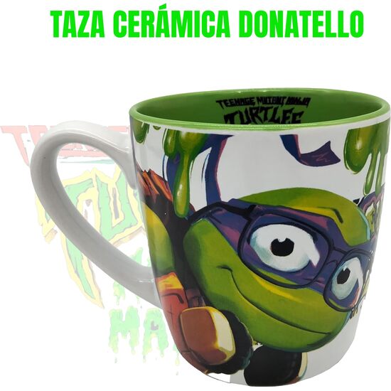TORTUGAS NINJA TAZA CERÁMICA DONATELLO image 1