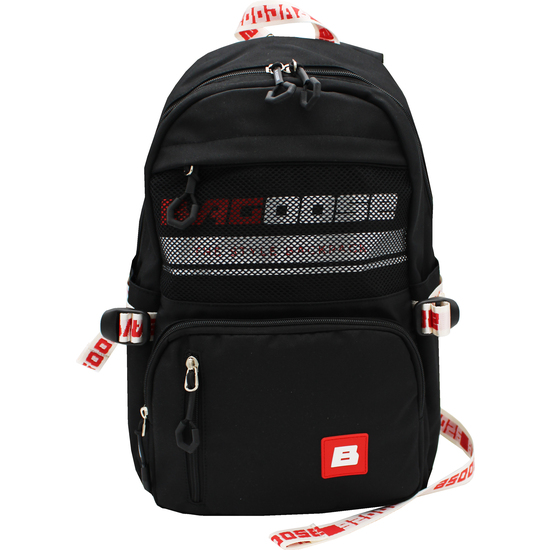 BAGOOSE MOCHILA BROOKLYN NEGRA 41 CM ADAPTABLE A TROLLEY image 0