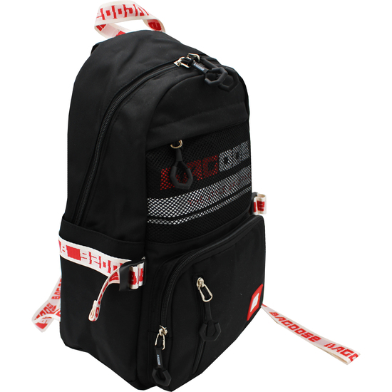BAGOOSE MOCHILA BROOKLYN NEGRA 41 CM ADAPTABLE A TROLLEY image 2