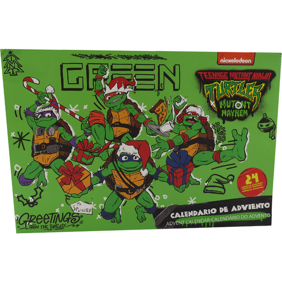 TORTUGAS NINJA CALENDARIO DE ADVIENTO image 0