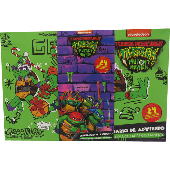 TORTUGAS NINJA CALENDARIO DE ADVIENTO image 1
