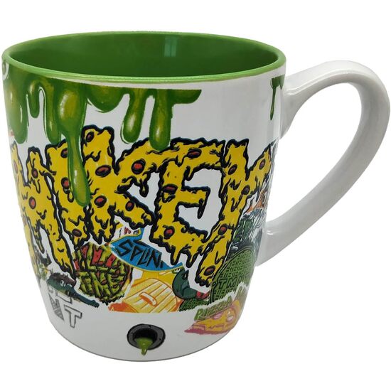 TORTUGAS NINJA TAZA CERÁMICA MICHELANGELO image 4