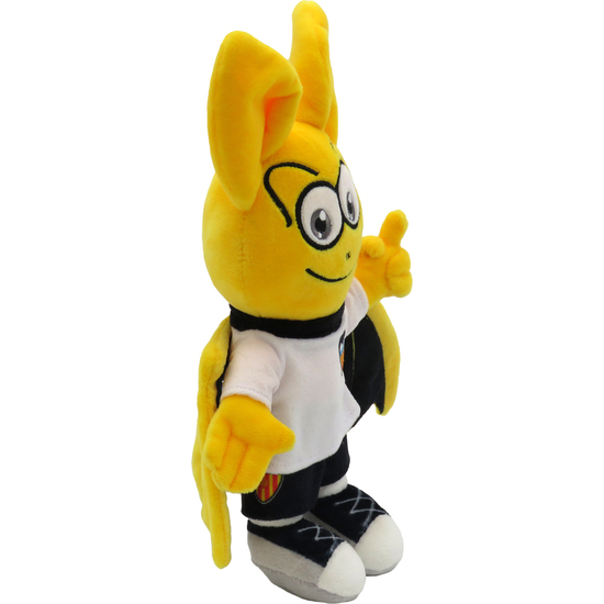 PELUCHE MASCOTA VALENCIA 20 CM CAMISETA BLANCA image 2