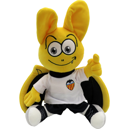 PELUCHE MASCOTA VALENCIA 30 CM CAMISETA BLANCA image 2