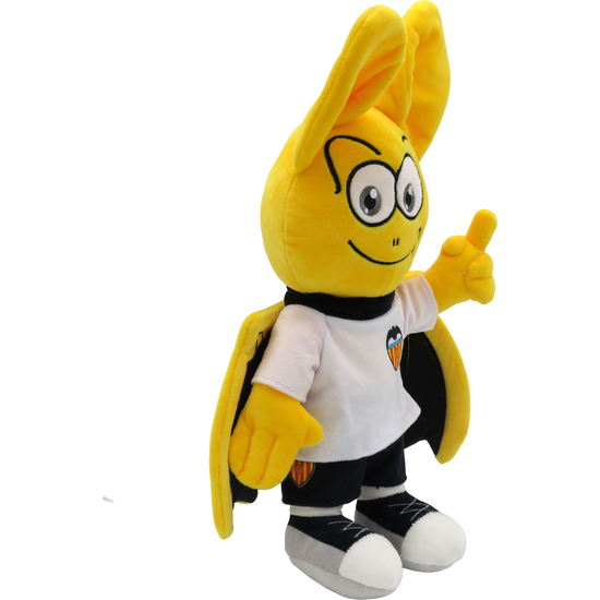 PELUCHE MASCOTA VALENCIA 30 CM CAMISETA BLANCA image 4
