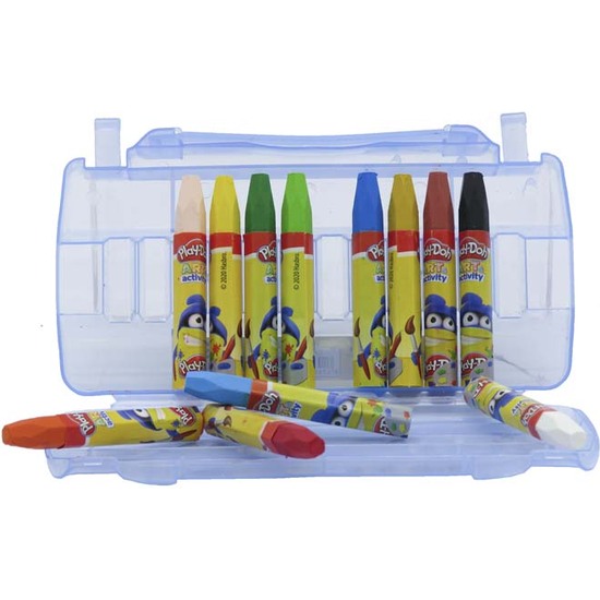 PLAY DOH 12 CERAS BLANDAS EN CAJA DE PVC image 3