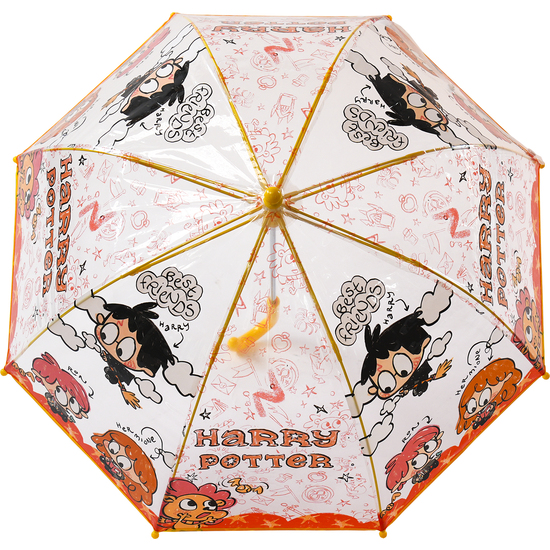 HARRY POTTER PARAGUAS MANUAL INFANTIL TRANSP. BURBUJA image 0