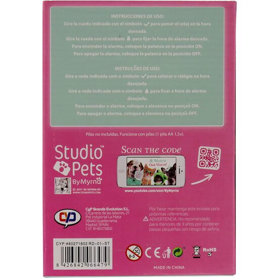STUDIO PETS DESPERTADOR CAMPANAS image 6