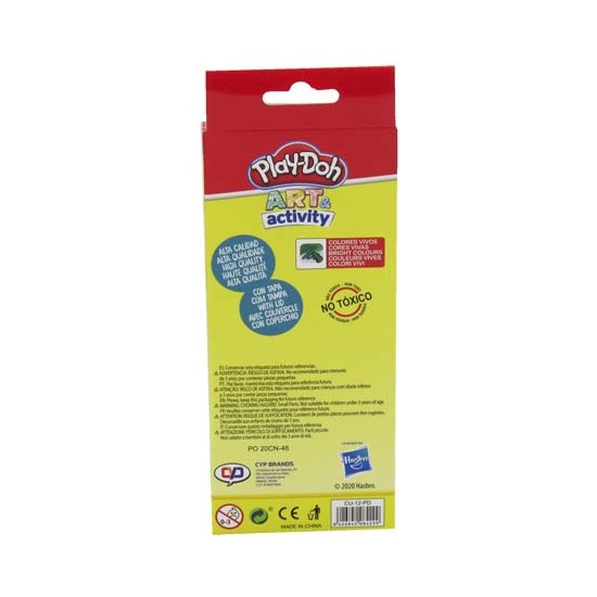 PLAY DOH 12 ACUARELAS 27 MM image 1