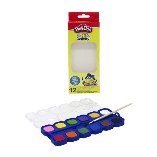 PLAY DOH 12 ACUARELAS 27 MM image 2