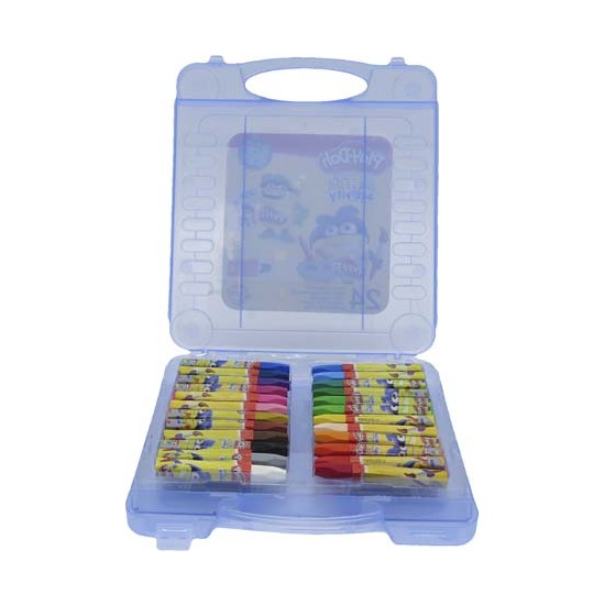 PLAY DOH 24 CERAS BLANDAS EN CAJA DE PVC image 3